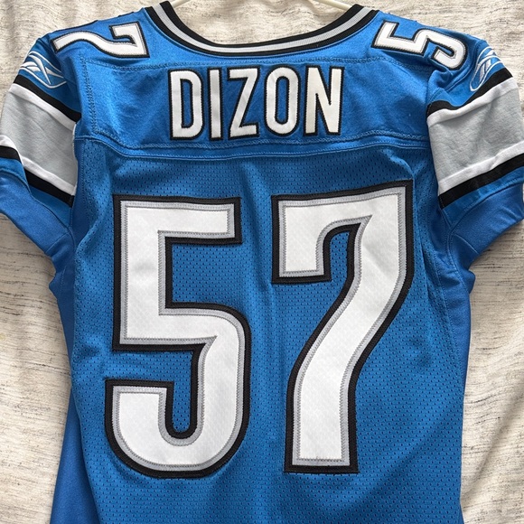 Authentic Game Worn Blue Lions Jersey - Picture 3 of 4